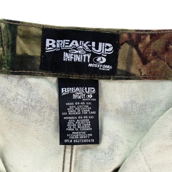Mossy Oak 2X XXL Real Tree Cargo Pants 44-46 Waist Hunting Camo Style#‎ 25221-MO - Picture 15 of 16